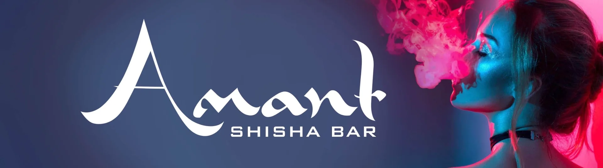 Amant Shisha Bar — лого и банер